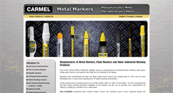 Desktop Screenshot of metal-markers.com